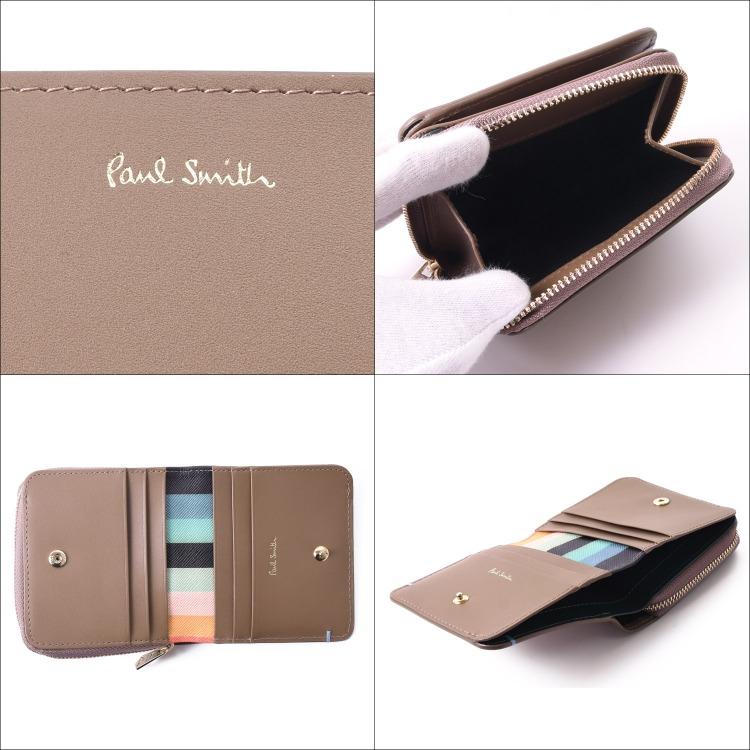 ポールスミス Paul Smith 財布 2つ折り財布 サプルレザー 小銭入れ 折財布 レザー 牛革 コンパクト 本革 名入れ LV3PNW0555/BPW555 レディース プレゼント｜mrg-japan｜08