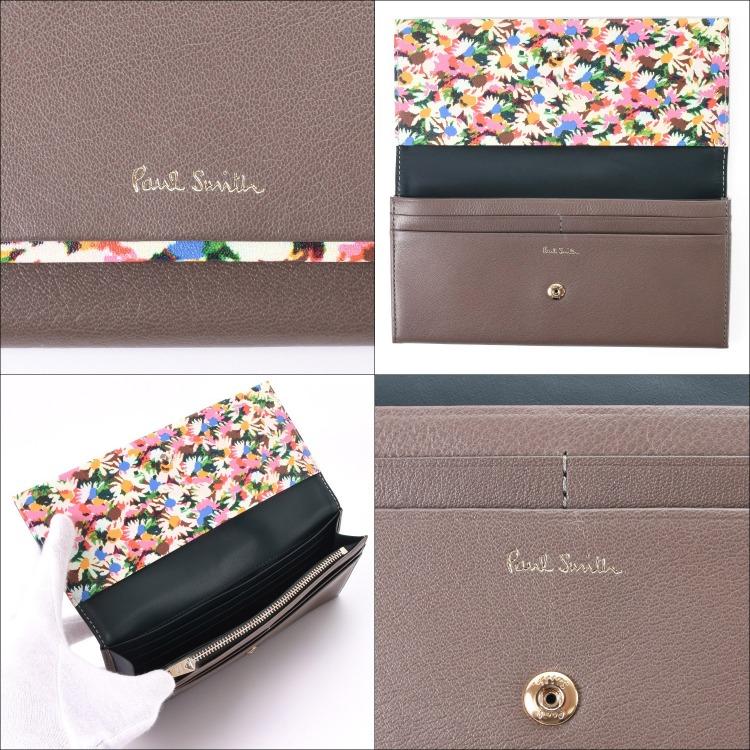 ポールスミス Paul Smith 財布 長財布 かぶせ マーガレットプリントトリム 小銭入れ 牛革 レザー LV3PNW0564/BPW564 レディース プレゼント ギフト｜mrg-japan｜09