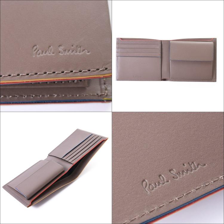 Paul Smith ポールスミス 財布 ストライプカラードエッジ 二 Paul Smith ポールスミス 財布 ストライプカラードエッジ 二