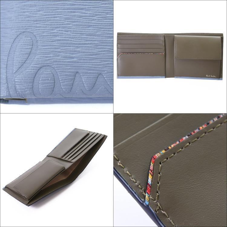 Paul Smith ポールスミス 財布 クロップドロゴ 二つ折り財布 Paul Smith ポールスミス 財布 クロップドロゴ 二つ折り財布