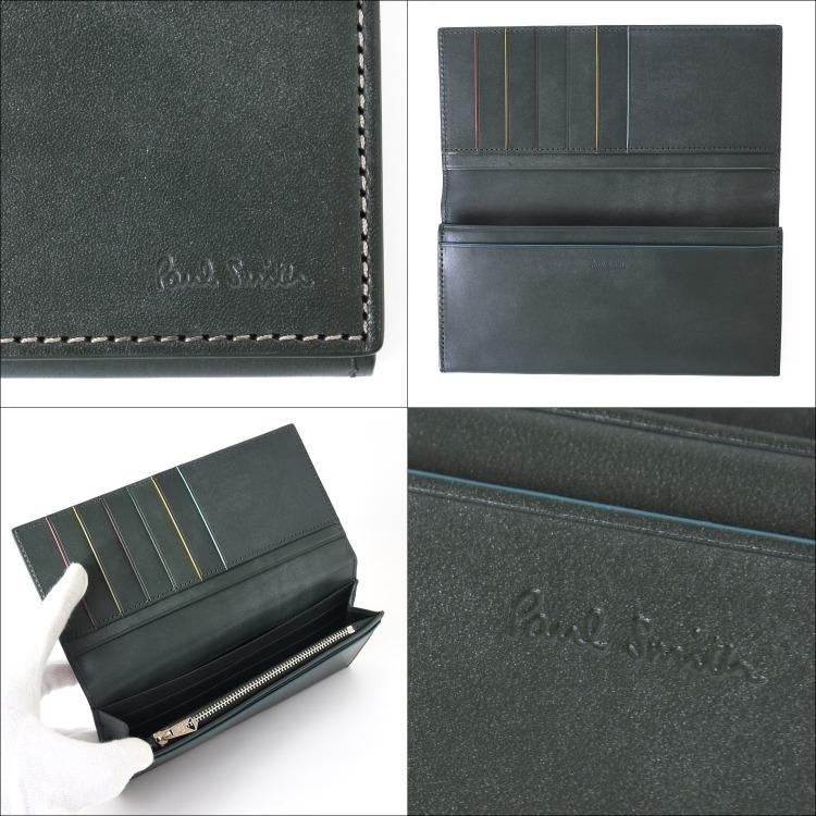 Paul Smith ポールスミス 長財布 財布 ワックスレザー 革 レザー Paul Smith ポールスミス 長財布 財布 ワックスレザー 革 レザー