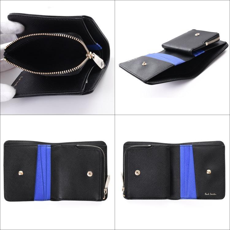 デポー ポールスミス Paul Smith 財布 二つ折り財布 スミシーハート レディース メンズ ブランド コンパクト 本革 ミニ財布 小銭入れあり ミニマム 名入れ Aynaelda Com