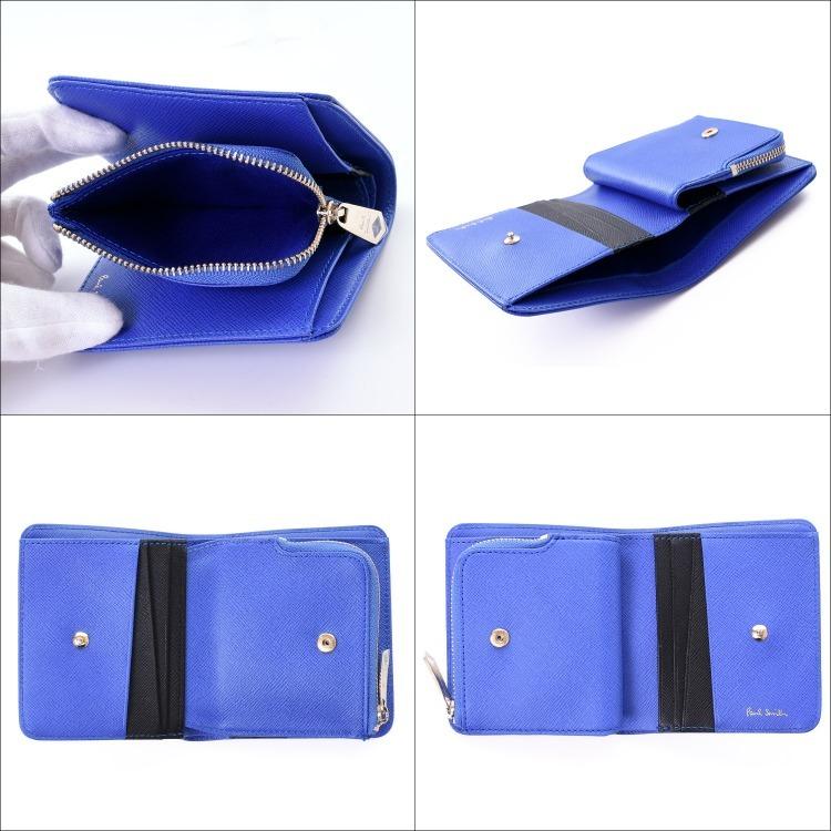 デポー ポールスミス Paul Smith 財布 二つ折り財布 スミシーハート レディース メンズ ブランド コンパクト 本革 ミニ財布 小銭入れあり ミニマム 名入れ Aynaelda Com