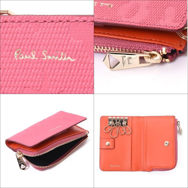 ポールスミス Paul Smith デイジーレザー コイン＆キーケース レザー 小銭入れ 牛革 名入れ コインケース 財布 ミニウォレット ブランド 845047 W671｜mrg-japan｜04