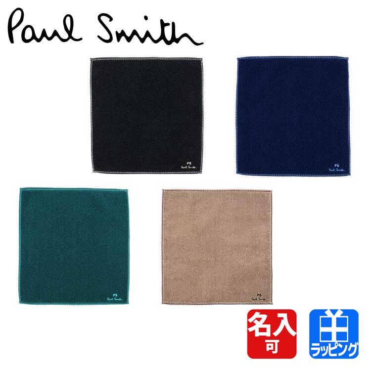 Paul Smith ポールスミス PS タオルハンカチ コットン 綿 100 Paul Smith ポールスミス PS タオルハンカチ コットン 綿 100