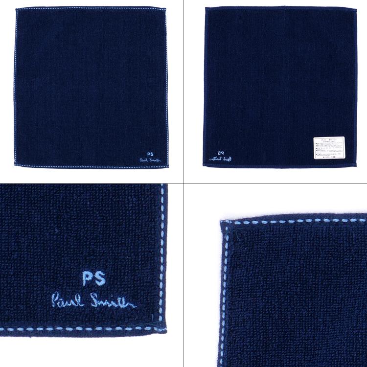 Paul Smith ポールスミス PS タオルハンカチ コットン 綿 100 Paul Smith ポールスミス PS タオルハンカチ コットン 綿 100