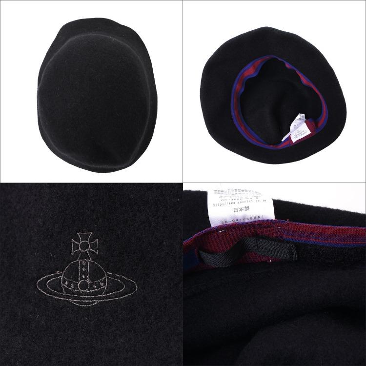 Vivienne Westwood ヴィヴィアンウエストウッド 帽子 ラインORB Vivienne Westwood ヴィヴィアンウエストウッド 帽子 ラインORB