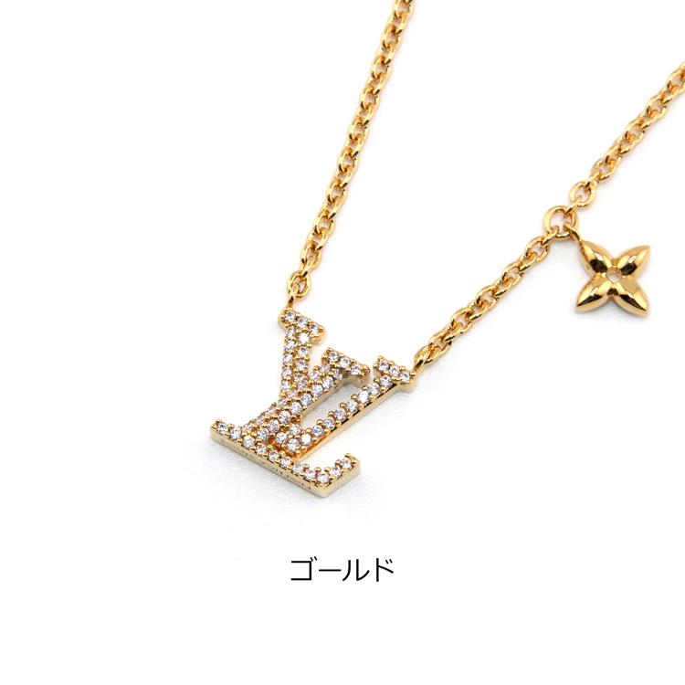 LOUIS VUITTON ルイヴィトン ネックレス LV アイコニック LOUIS VUITTON ルイヴィトン ネックレス LV アイコニック