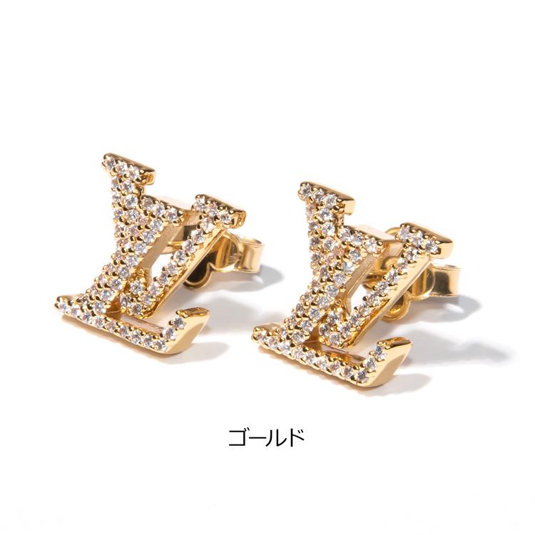 LOUIS VUITTON ルイヴィトン ピアス 両耳用 LV アイコニック LOUIS VUITTON ルイヴィトン ピアス 両耳用 LV アイコニック