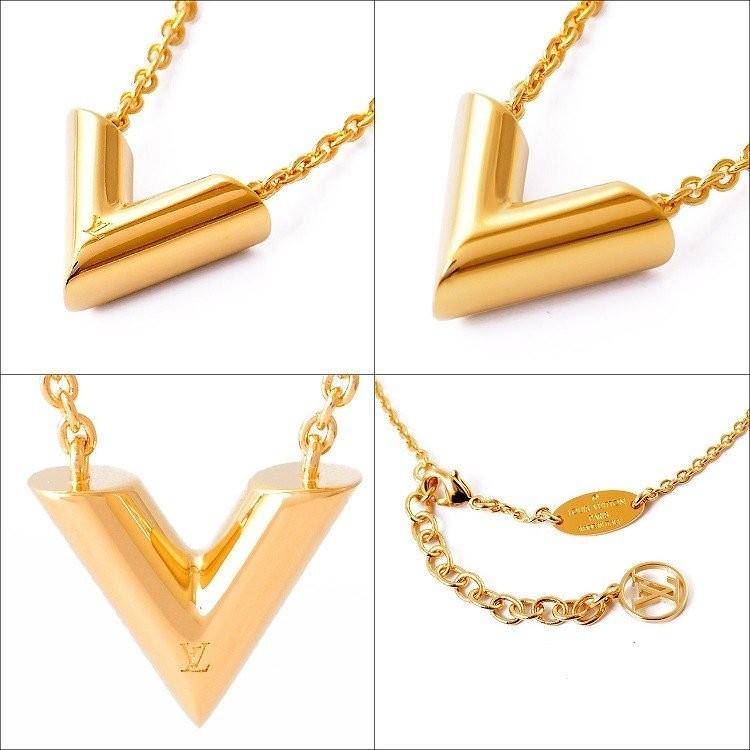 ルイヴィトン LOUIS VUITTON ネックレス エセンシャル V ラッピング付き アクセサリー ギフト プレゼント 新品 正規品 おすすめ 定番 人気 M61083｜mrg-japan｜03