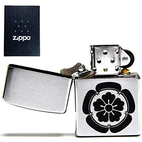 ZIPPOライター　KYOTO刻印 ZIPPO ジッポー zippo ライター 刻印 柄 レーザー #200 織田信長 家紋