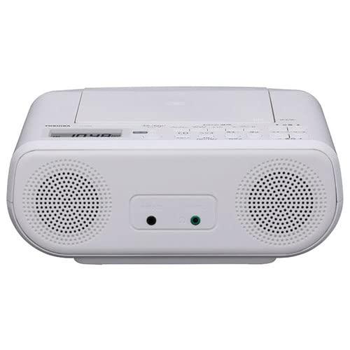 東芝(TOSHIBA) TY-C160(W) (ホワイト) CDラジオ ワイドFM対応 : MRH