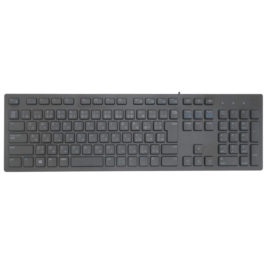 Dell キーボード 有線 日本語配列 マルチメディア対応 ブラック KB216