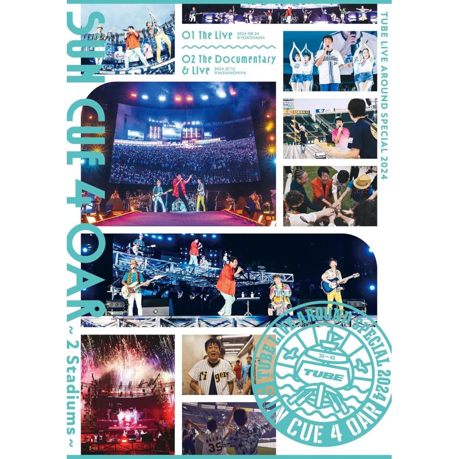 新品未使用TUBE/TUBE LIVE AROUND SPECIAL 2024 TUBE LIVE AROUND SPECIAL 2024 SUN CUE 4 OAR 〜2 Stadiums〜 (Blu