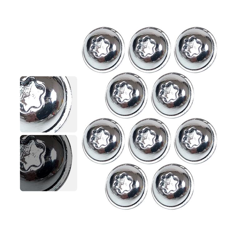 汎用 ダミーボルト 17mm シルバー 10個 クロームメッキ トルクス