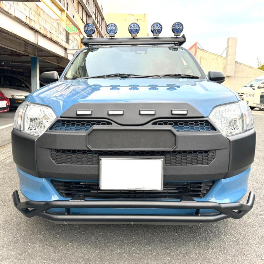 プロボックス 160 カスタム フロントグリル & ノーズプロテクター LED