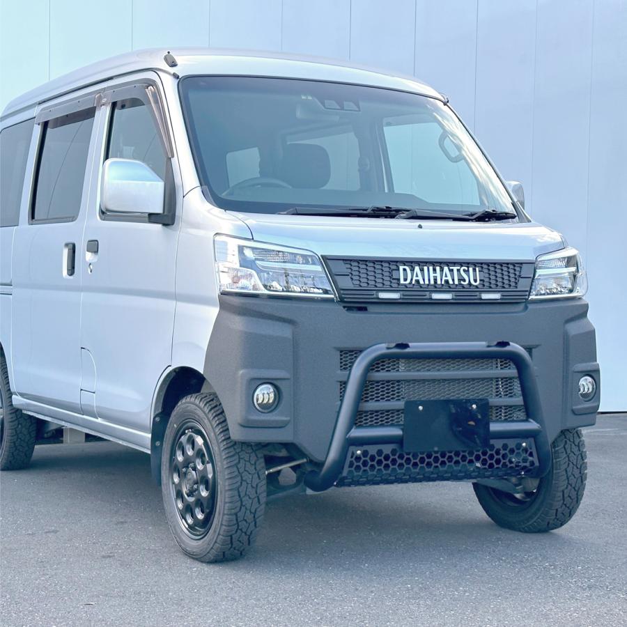 5月上旬予約) ハイゼットカーゴ 321系 フロントバンパーガード 