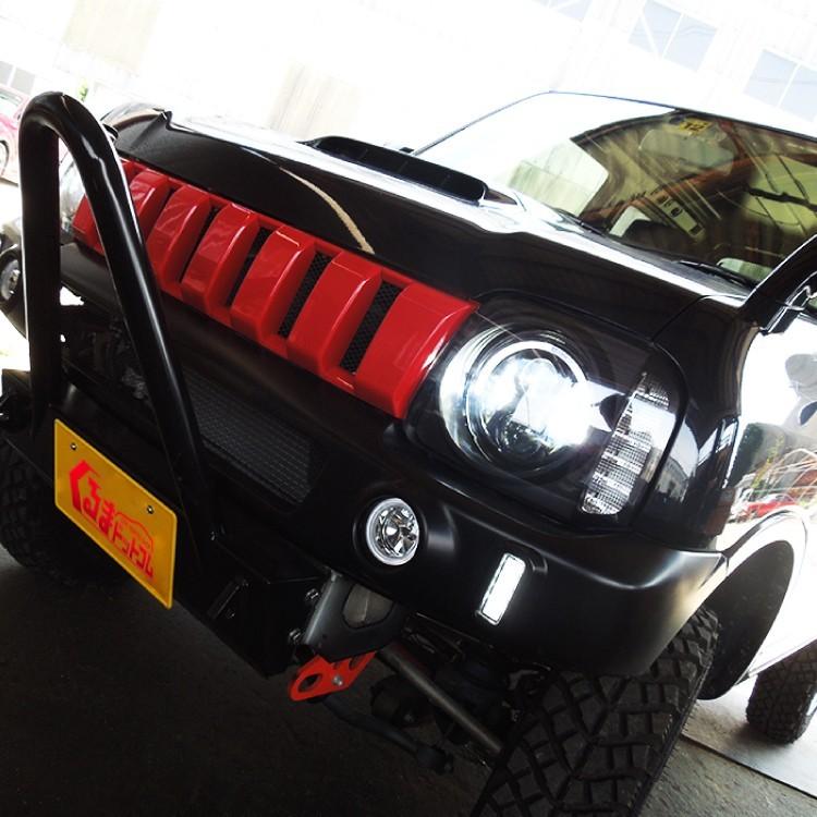 ジムニー JB23 LED ヘッドライト ヘッドランプ リングヘッドライト