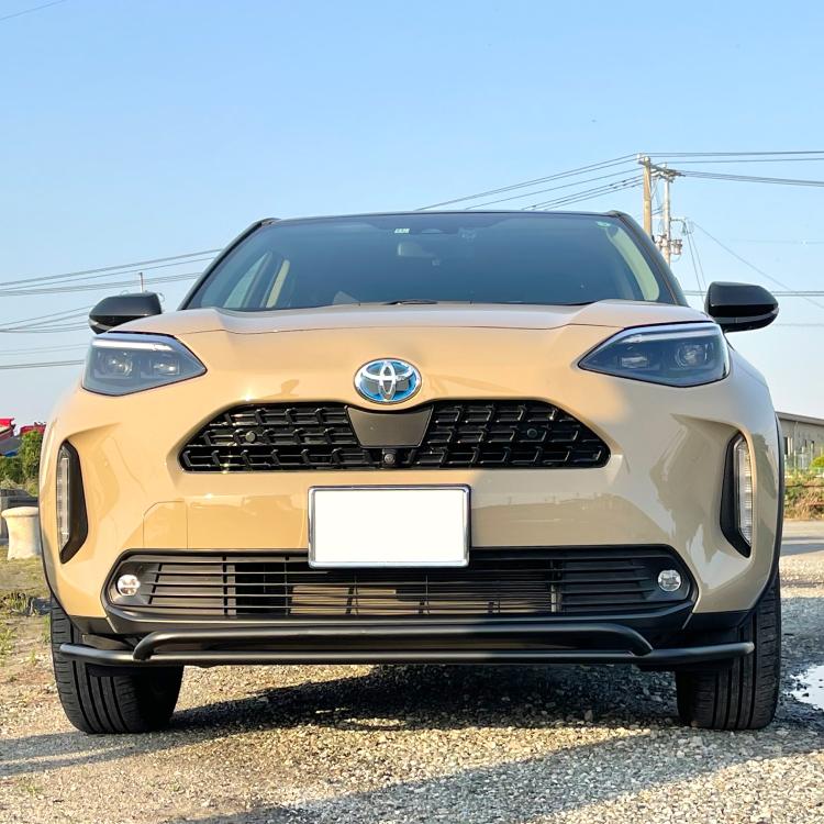 新型 ヤリスクロス バンパーガード フロントバンパーガード ブルバー