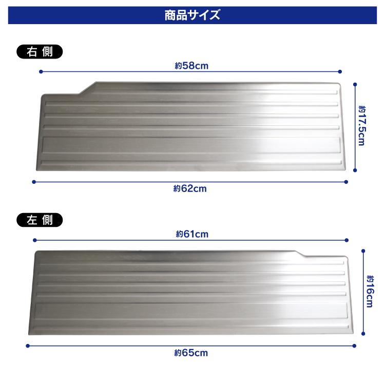 キャラバンNV350 キャラバンnv350カスタムパーツ E26 スカッフプレート 2P｜mrkikaku2｜04