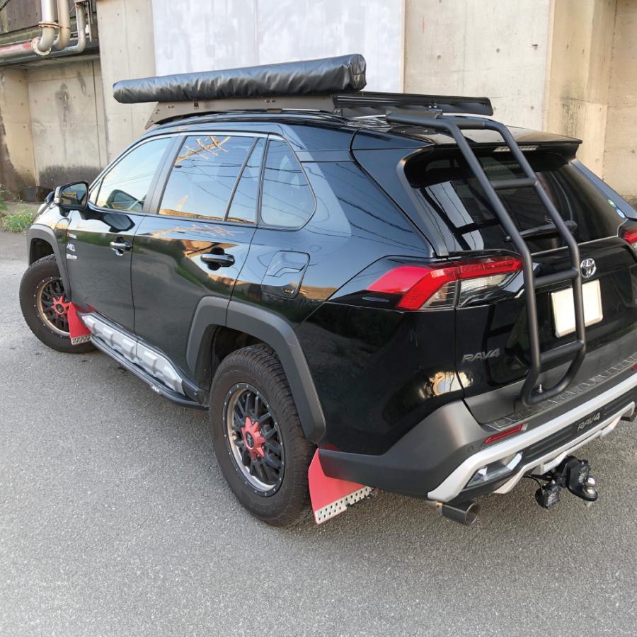 RAV4 50系 マッドフラップ マッドガード オリーブグリーン フロント