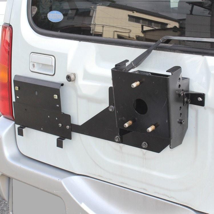 ジムニー Jb23 スペアタイヤアップキット ナンバー移動キット 2点セット リアナンバー ナンバープレート リアタイヤ移動 上昇 Npsz014 Hssz014 かりゆし730 通販 Yahoo ショッピング