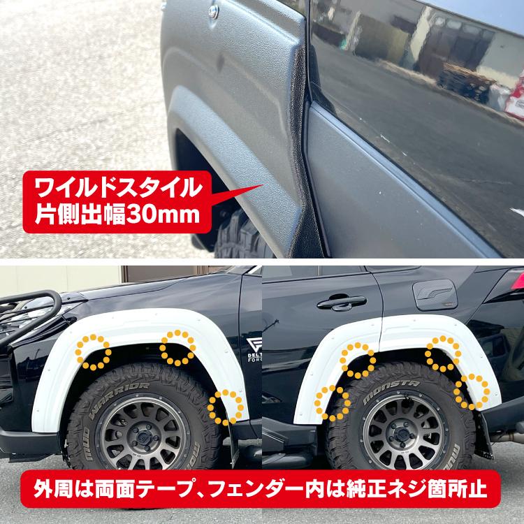 RAV4 50系 オーバーフェンダー ワイドフェンダー アドベンチャー
