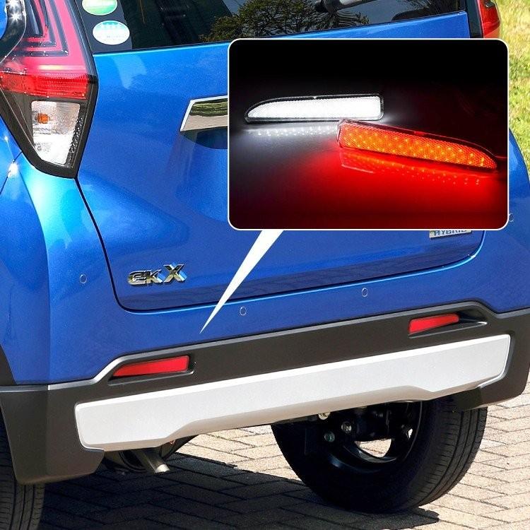 新型 デイズ LEDリフレクター B45W B47W B48W B44W B43W レッド クリア