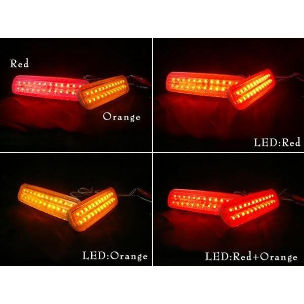 ランドクルーザー 100 ランクル100 ホイール ウッド シグナス LED リフレクター 48SMD クリアA 3WAY 車検対応シール付 CB｜mrkikaku2｜03