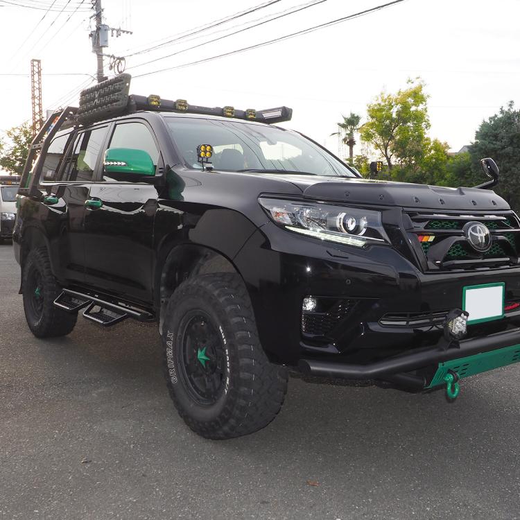 ランドクルーザープラド 150系 前期 中期 後期 サイドステップ