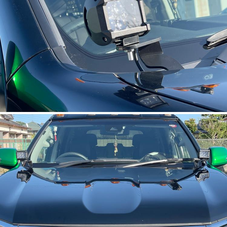 ランドクルーザー プラド 150系 後期 ボンネット ライトステー