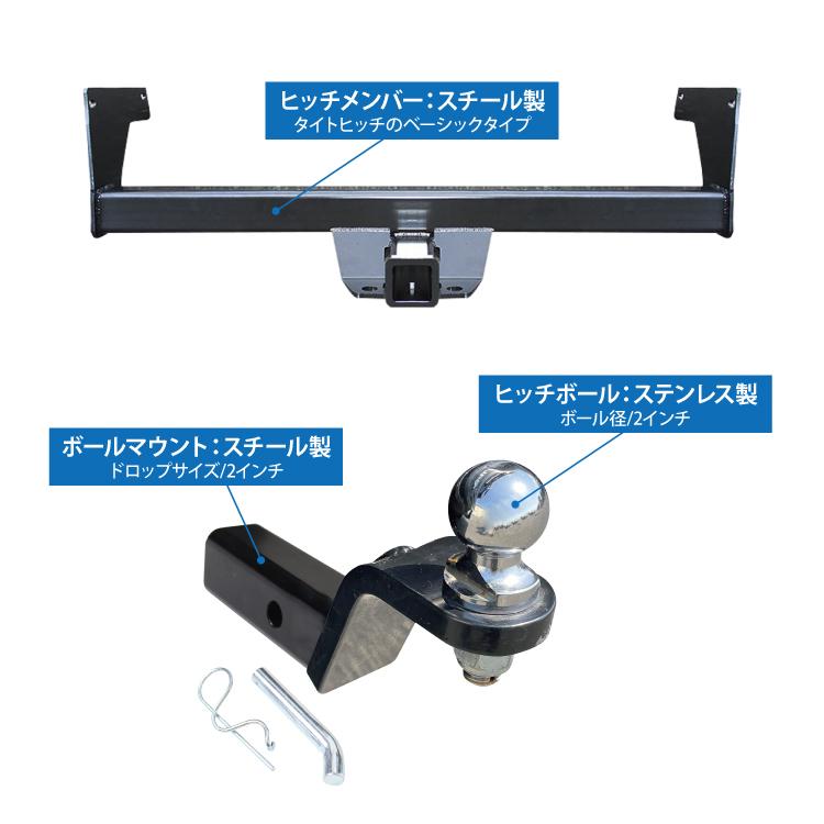 RAV4 50系 パーツ ヒッチメンバー 牽引フック MXAA52 MXAA54 X