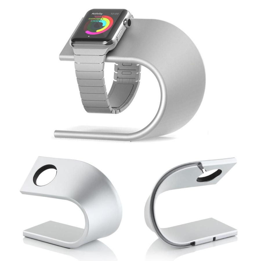 アップルウォッチ スタンド AppleWatch スタンド アップルウォッチ 充電スタンド AppleWatch 充電スタンド おしゃれ アルミニウム製 |  | 09