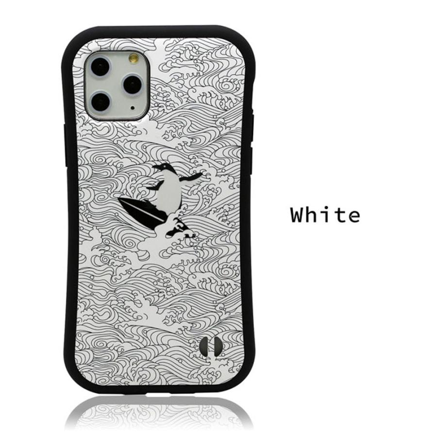 iPhone ケース ペンギン 海 波 和風 和柄  サーフィン 耐衝撃ケース 他機種対応 | iPhone 13 Pro | 03