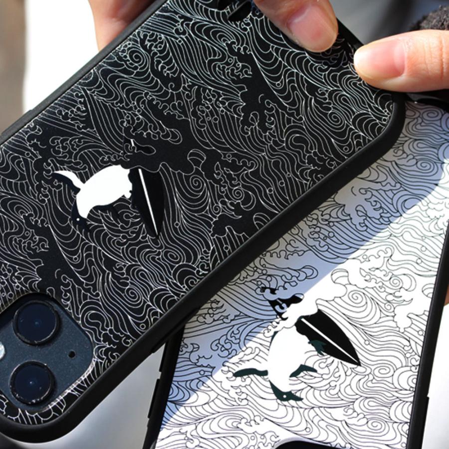 iPhone ケース ペンギン 海 波 和風 和柄  サーフィン 耐衝撃ケース 他機種対応 | iPhone 13 Pro | 07