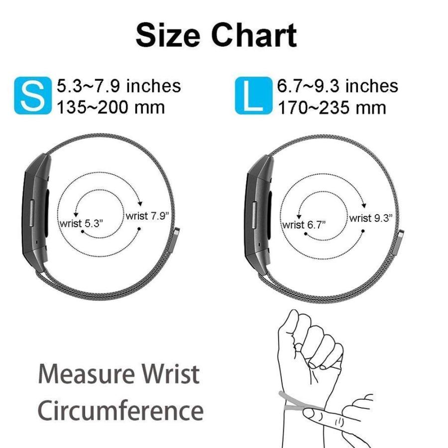 fitbit Charge4  バンド fitbit Charge4 ベルト ステンレス製 |  | 06