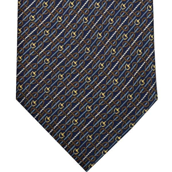 GUCCI グッチ ネクタイ ネイビー系 320377 4B001 4064 【並行輸入品】