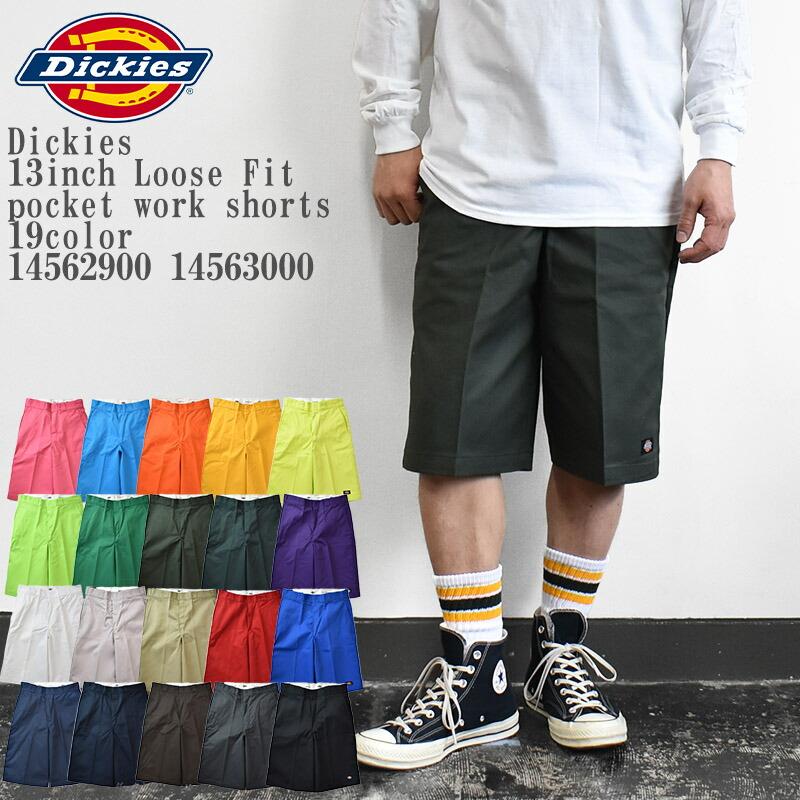 Dickies WD 42283 13inch pocket work shorts Loose Fit 19color 14562900 14563000 13 dic 22ss 14562900 14563000 Mr.Mojo Yahoo