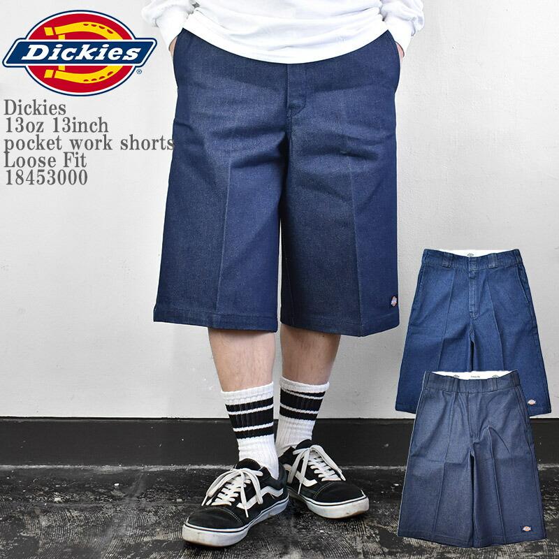 Dickies ディッキーズ 13oz 13inch pocket work shorts Loose Dickies ディッキーズ 13oz 13inch pocket work shorts Loose