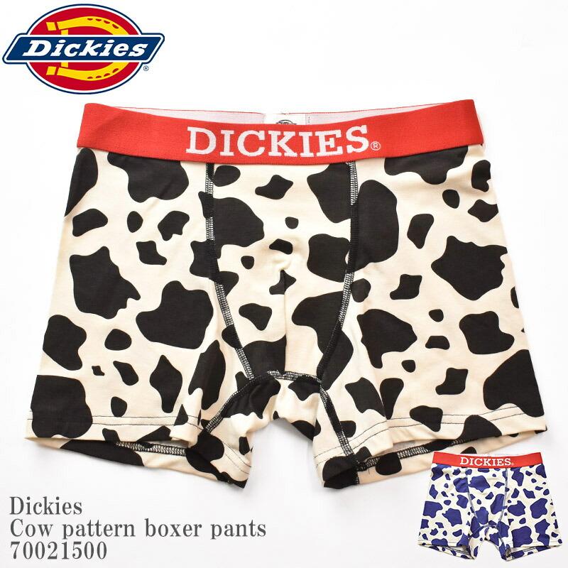 Dickies ディッキーズ DK Cow pattern boxer pants 70021500 カウ 牛 総柄 アニマル ボクサーパンツ ...