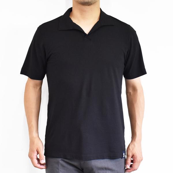 「30％OFF」Drumohr cotton solid Skipper Polo shirt ドルモア コットン ソリッド スキッパー ポロシャツ DTJ215｜mrmojo｜06