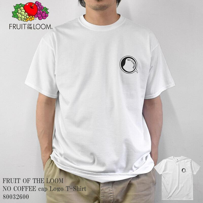 FRUIT OF THE LOOM フルーツ オブ ザ ルーム NO COFFEE FTL NC cap Logo TShirt