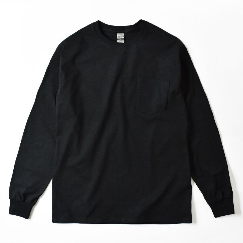 「S~XL」GILDAN Ultra Cotton 6.0oz Long Sleeve Pocket T-Shirt GL2410 ギルダン ウルトラコットン 6.0オンス ロングスリーブ ポケット付き Tシャツ 長袖｜mrmojo｜07