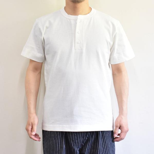 Healthknit MADE IN U.S.A henryneck T-shirt ヘルスニット アメリカ製 ヘンリーネックTシャツ 99201｜mrmojo｜06