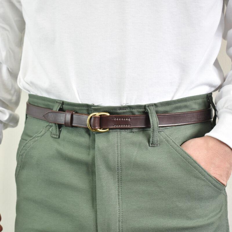 HERALDIC BELTS ヘラルディックベルト 3/4inch double ring