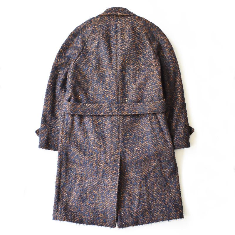 50％OFF】ernesto エルネスト ホームスパンネップ チェスターコート