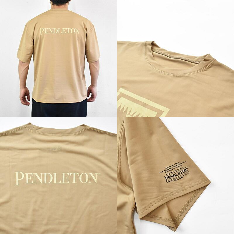 PENDLETON ペンドルトン Le Bonjour surf ボンジュールサーフ AQUA JERSEY SSLV HD PDT-000-231043 アクア ジャージ 半袖 Tシャツ ラッシュガード ユニセックス｜mrmojo｜03