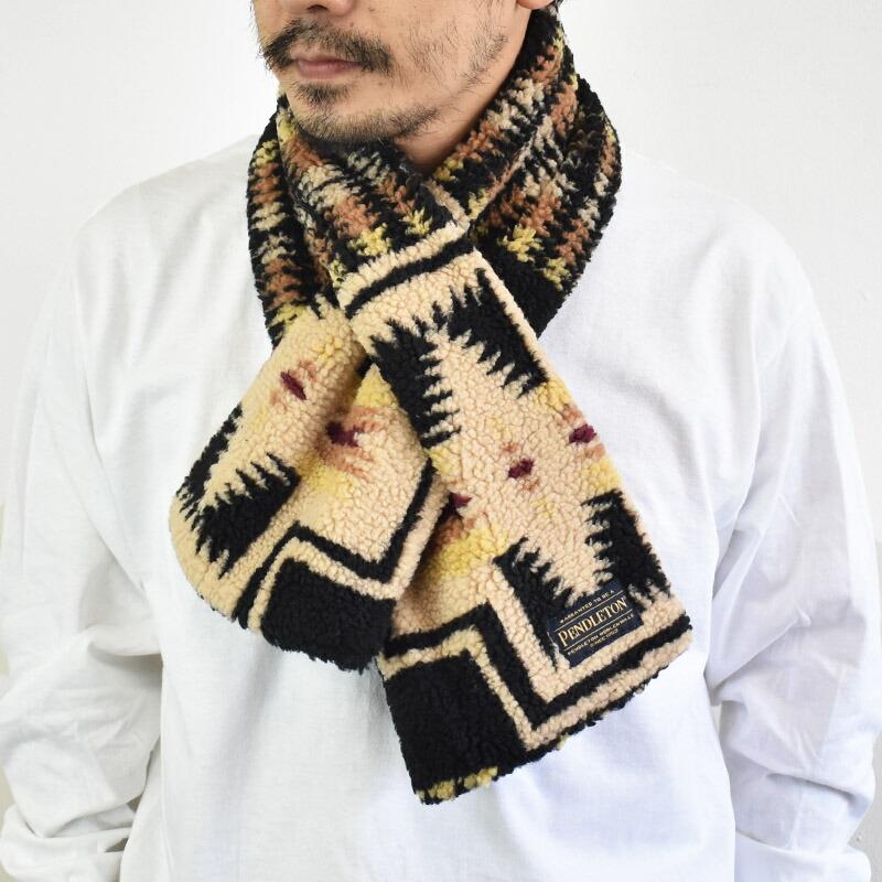 PENDLETON ペンドルトン JQD BOA MUFFLER PDT-000-233021 ジャガード ボア マフラー ジョセフ柄  防寒 メンズ レディース ユニセックス｜mrmojo｜04