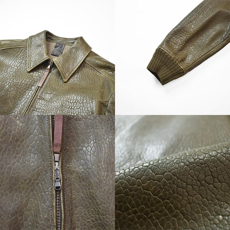 JIL SANDER】モカbrown ラムレザーZIPヴァルーズブルゾン JIL SANDER】モカbrown ラムレザーZIPヴァルーズブルゾン