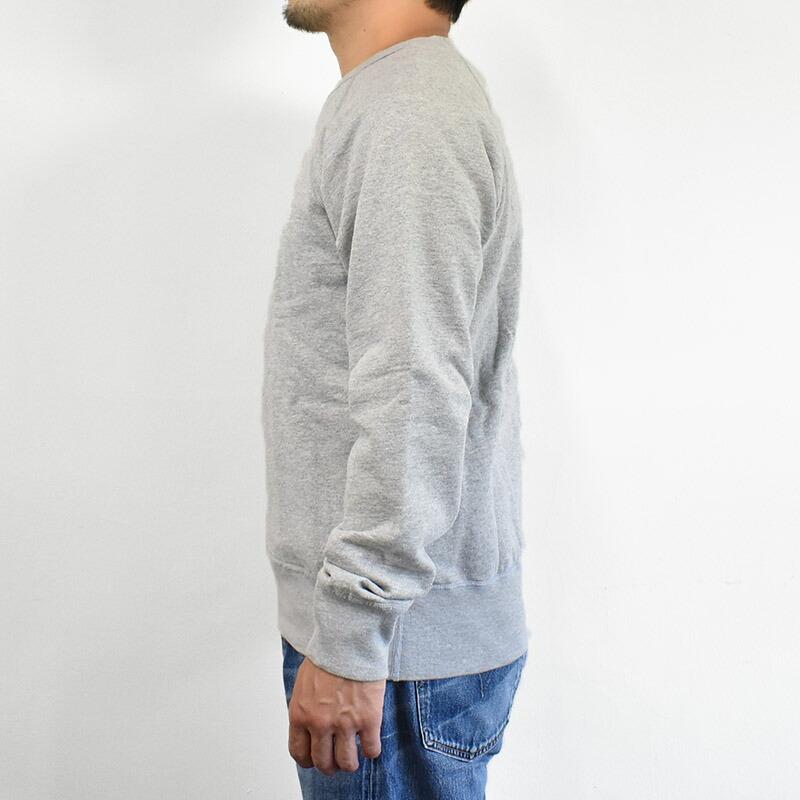 Velva Sheen ベルバシーン Made in USA 10oz Kard Fleece Double V Gusset Raglan Sweatshirt 161153 10オンス ダブルVガゼットスウェット トレーナー｜mrmojo｜07